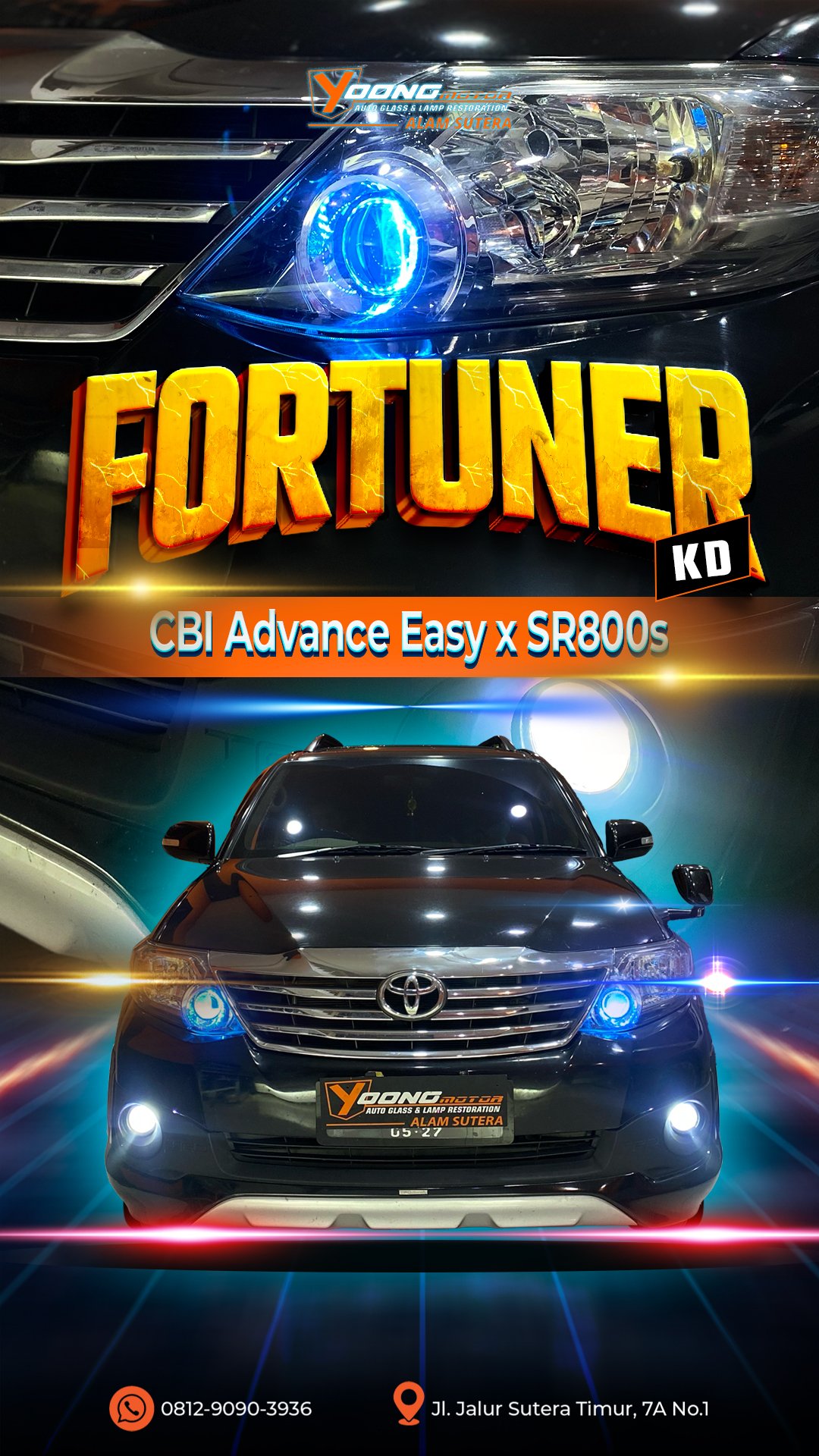 Fortuner VNT Upgrade Full Set