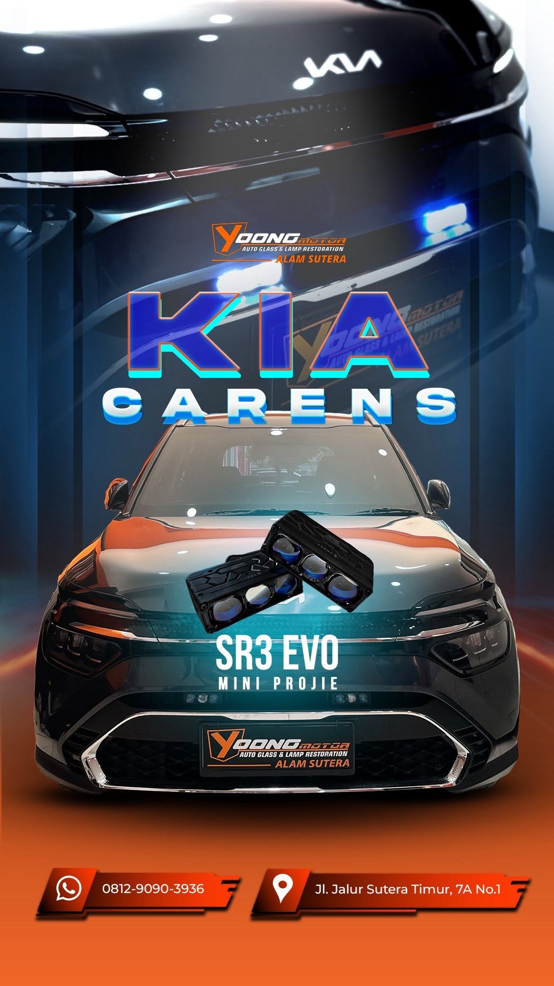 Upgrade Lighting Kia Carens