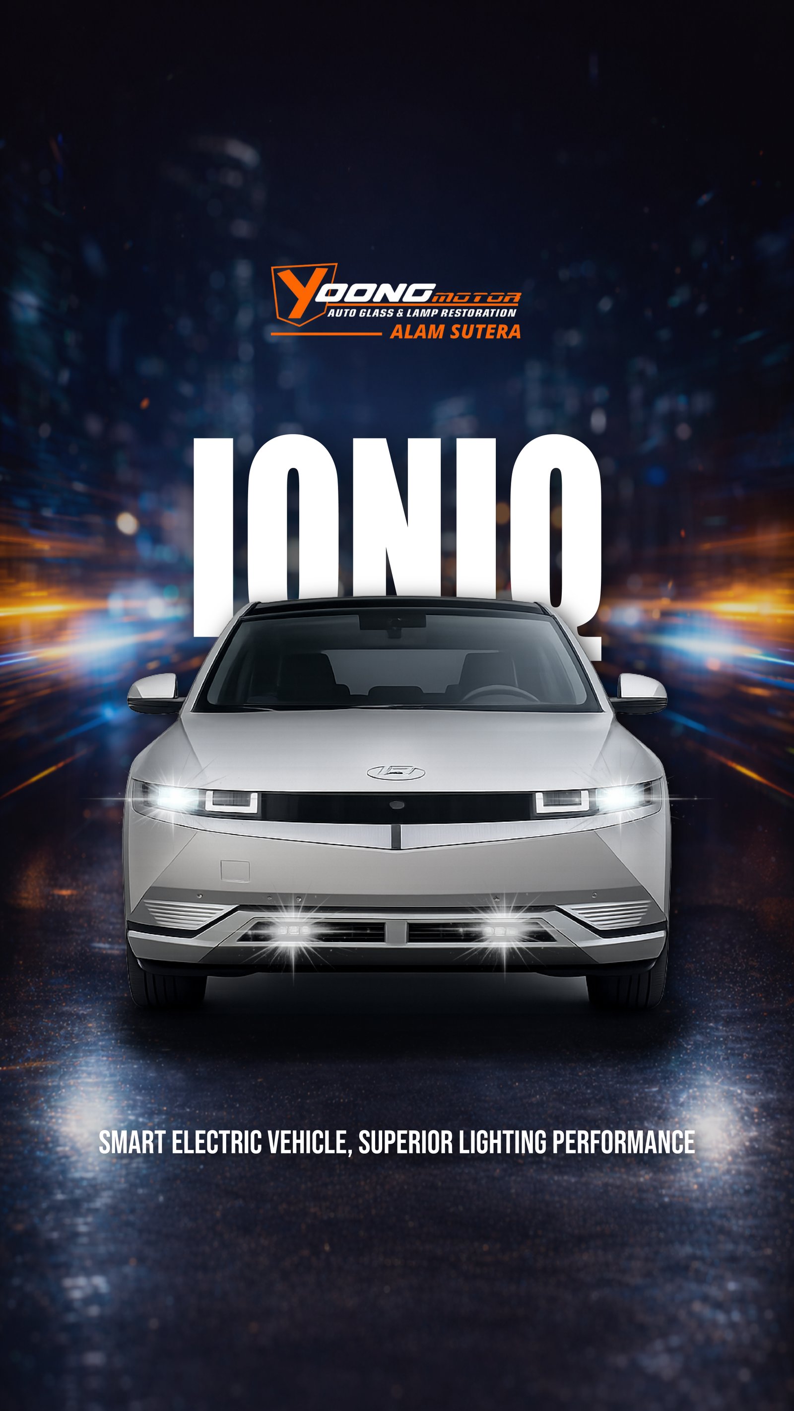 Superior Lighting Performance for Ioniq 5