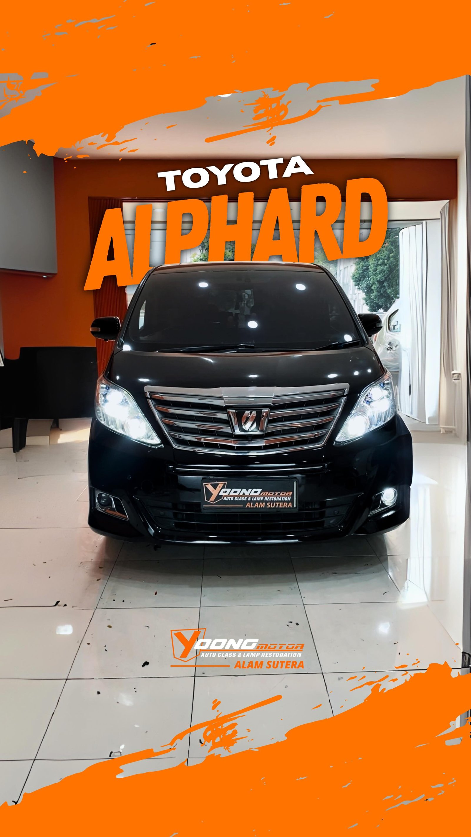 Alphard Tampil Lebih Modern