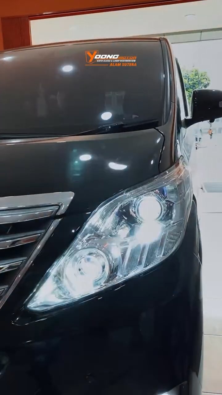 Alphard Tampil Lebih Modern