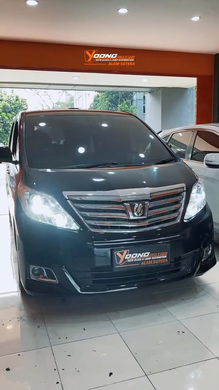 Alphard Tampil Lebih Modern