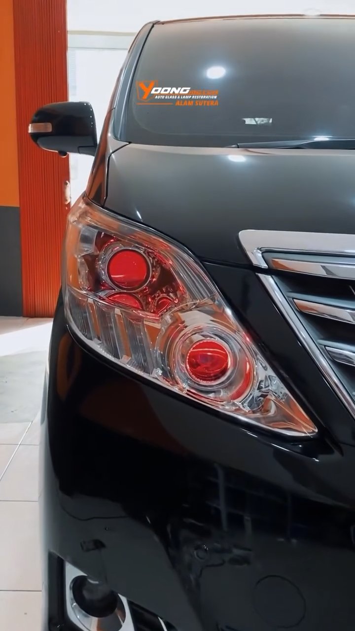 Alphard Tampil Lebih Modern