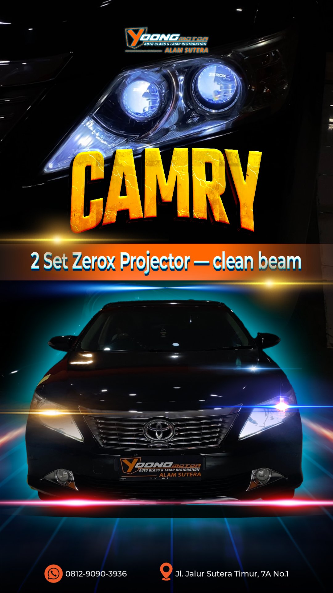 Camry 2 Set Projector