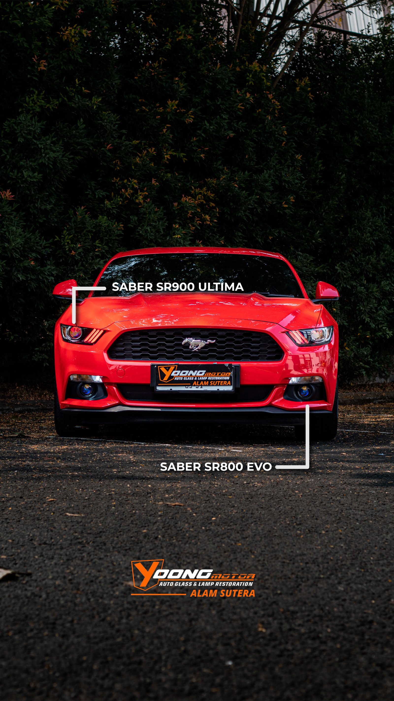 American Muscle Meets Ultimate Lighting