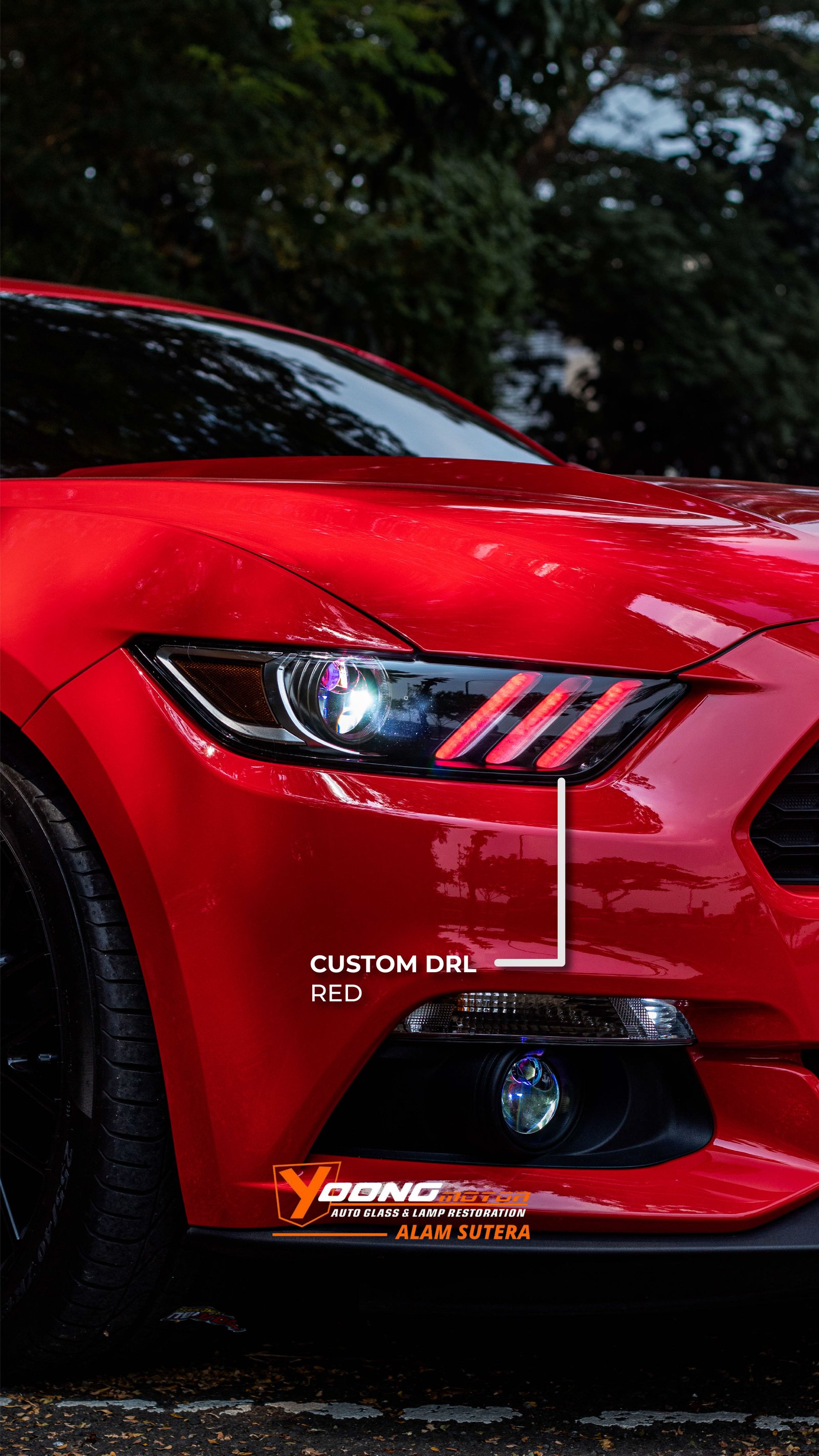 American Muscle Meets Ultimate Lighting