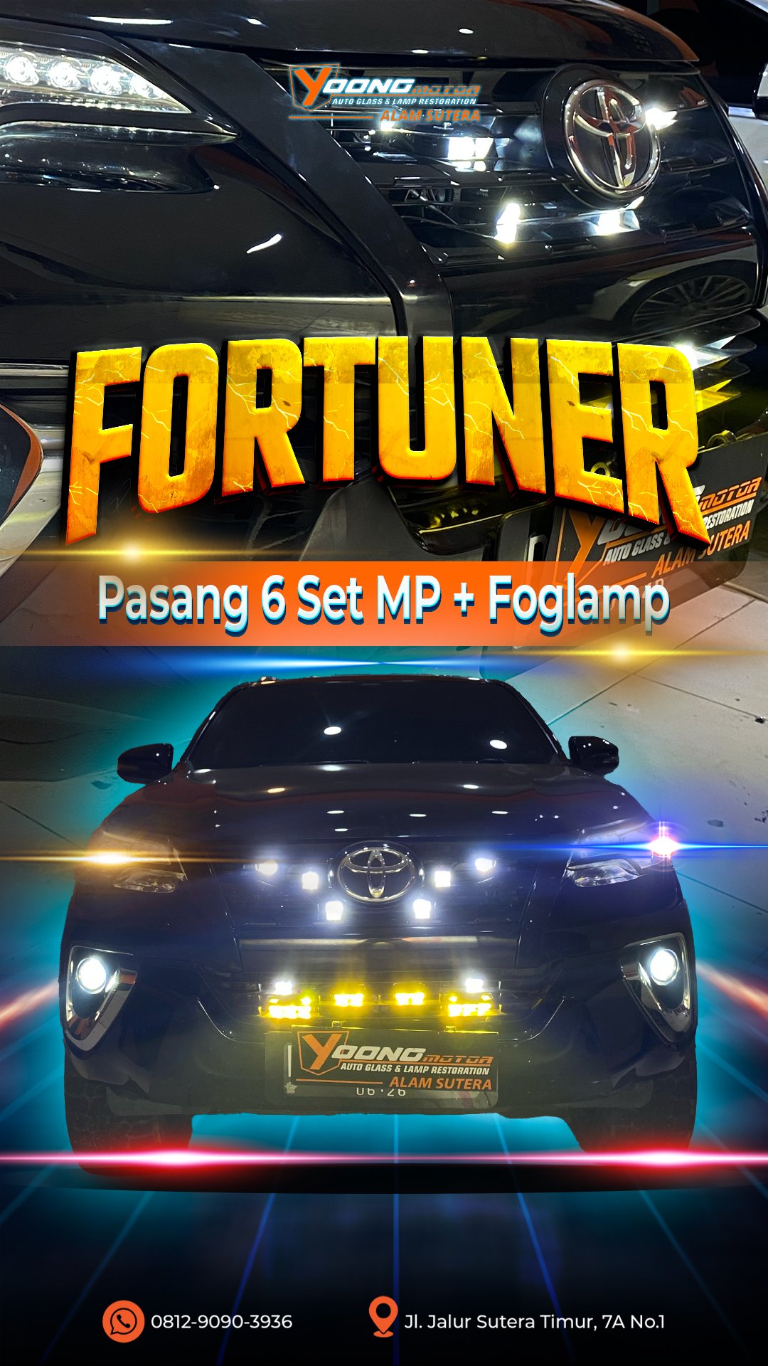 Fortuner 6 Mini Projie