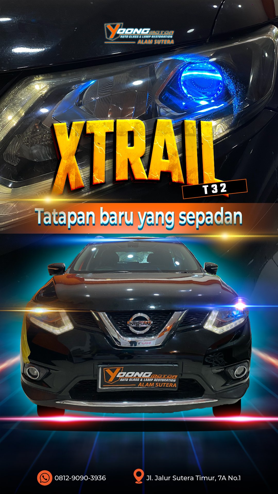 X-Trail T32 Upgrade Projector