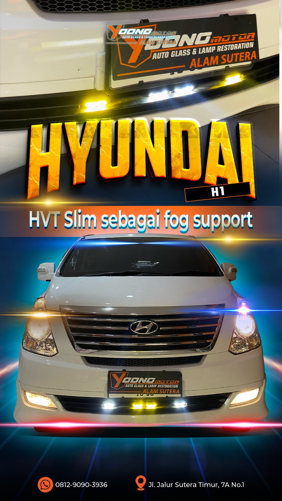 H1 Upgraf Mini Projie Buat Bantu Pencahayaan