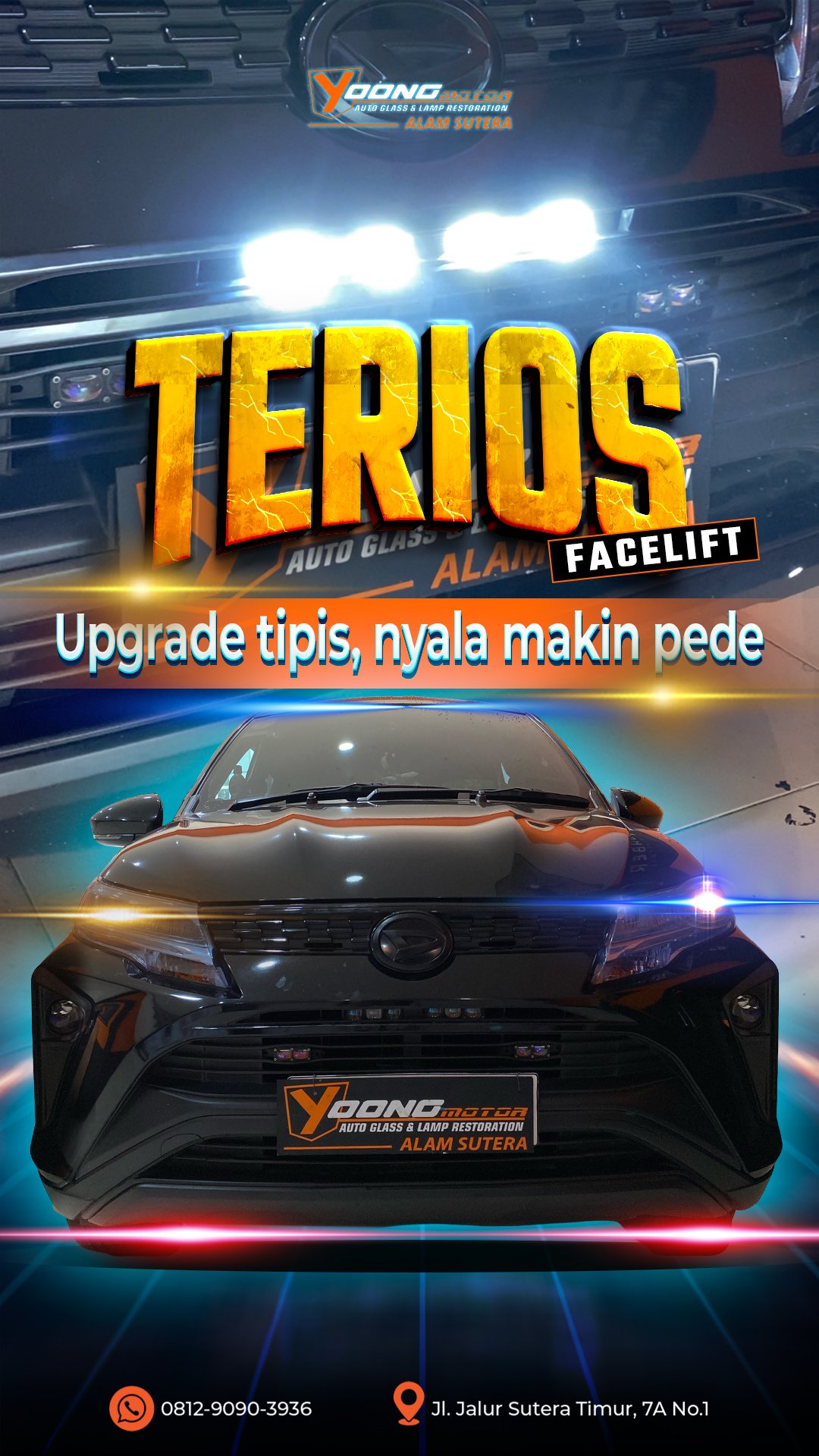 Terios Upgrade Mini Projie