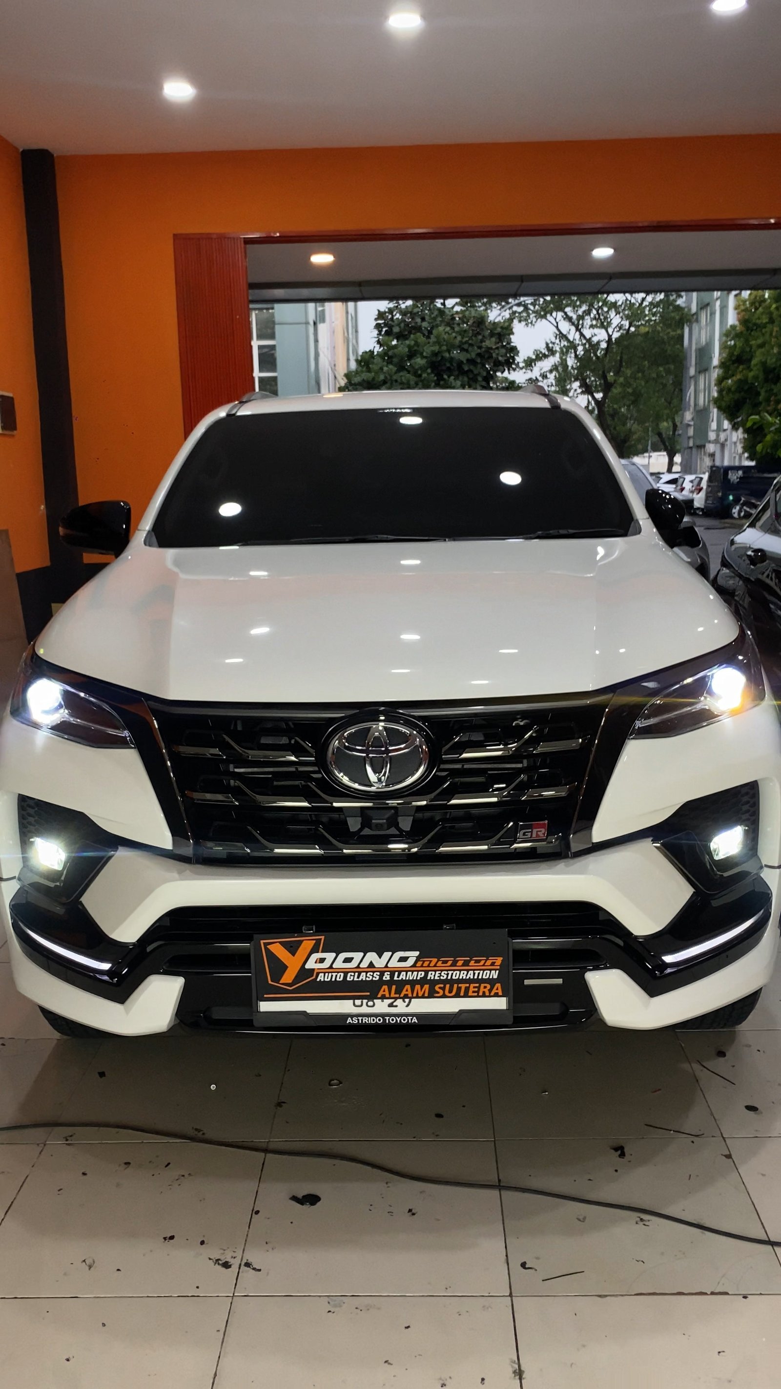 Fortuner GR Headlamp + Fog Lamp Upgrade