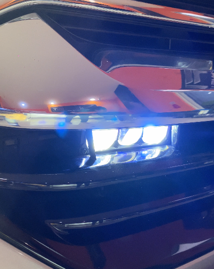 CRV Turbo dengan Mini Projie