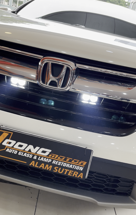 CRV Turbo dengan Mini Projie