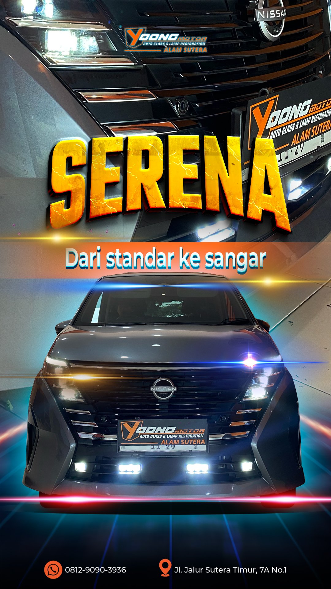 Serena Standar Jadi Sangar