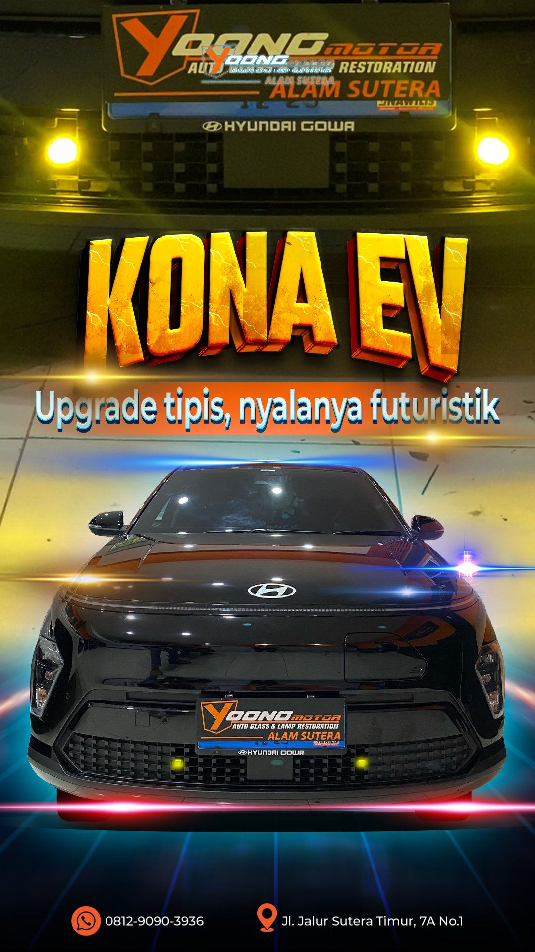 Mobil Senyap Lampu Galak