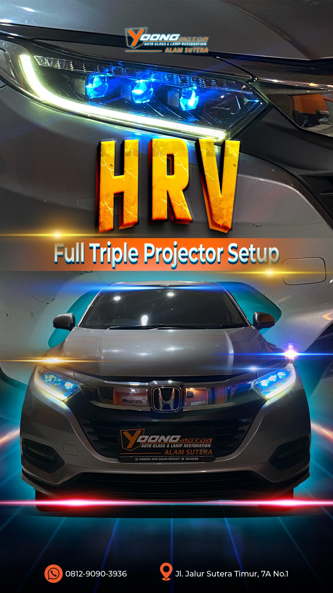 HRV Triple Projector