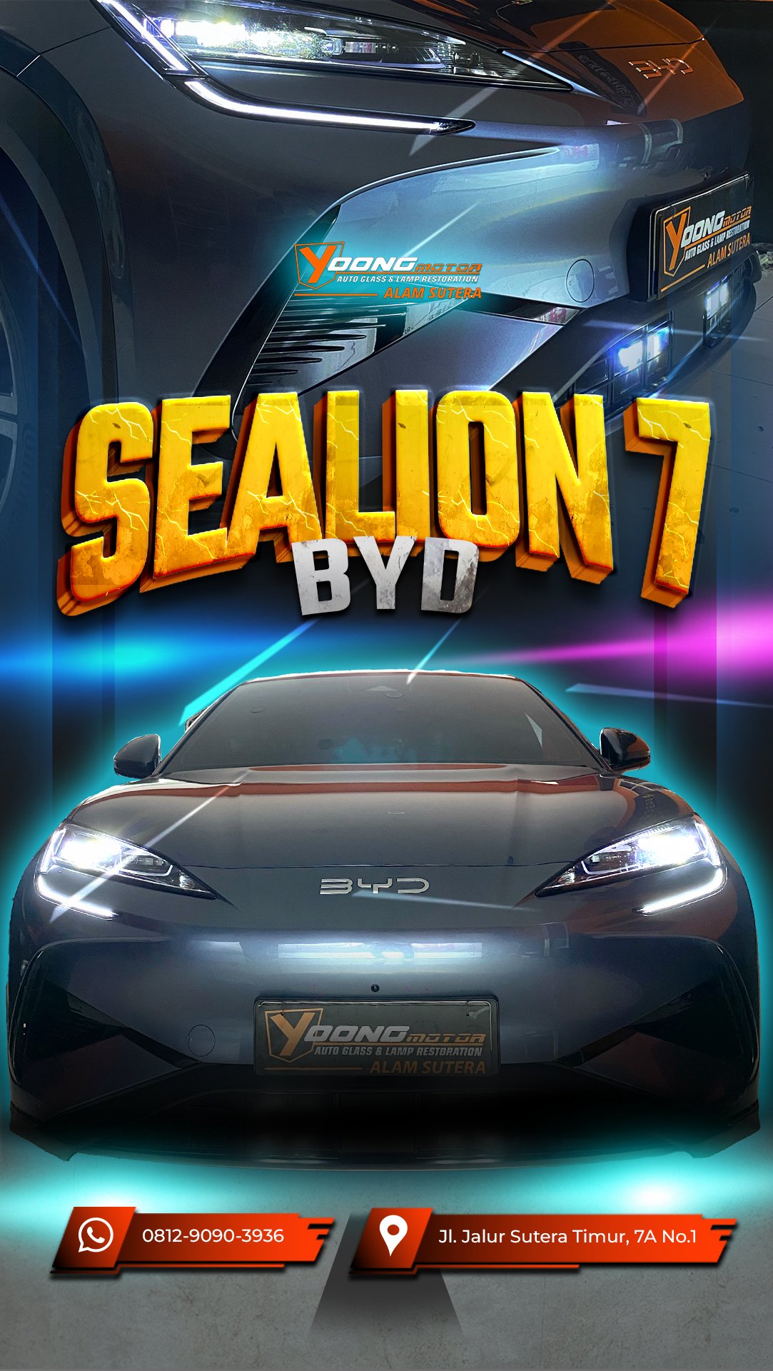 BYD Sealion 7 Upgrade Mini Projie