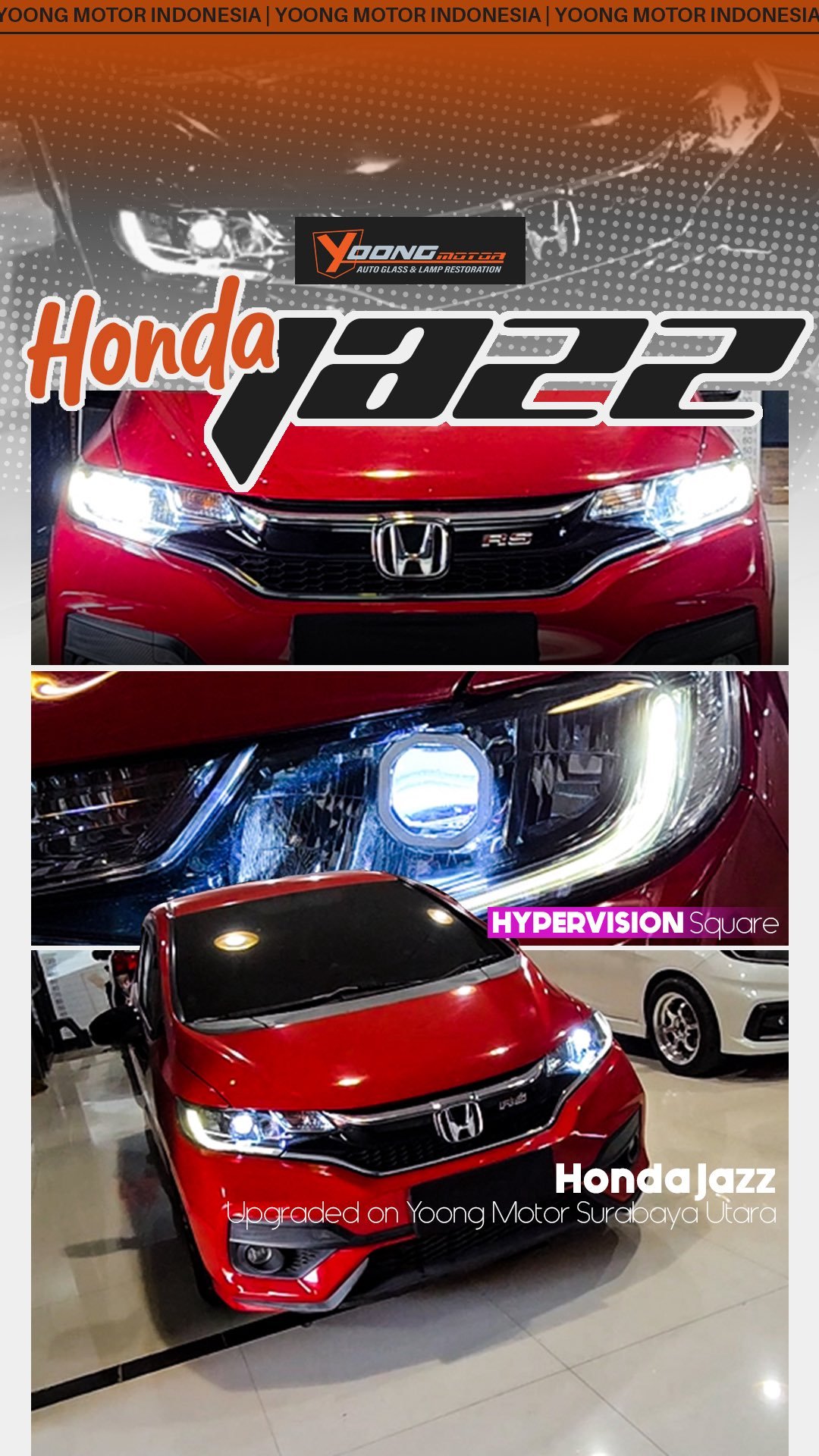 Optimal Night Drive With Hypervision Matrix Square