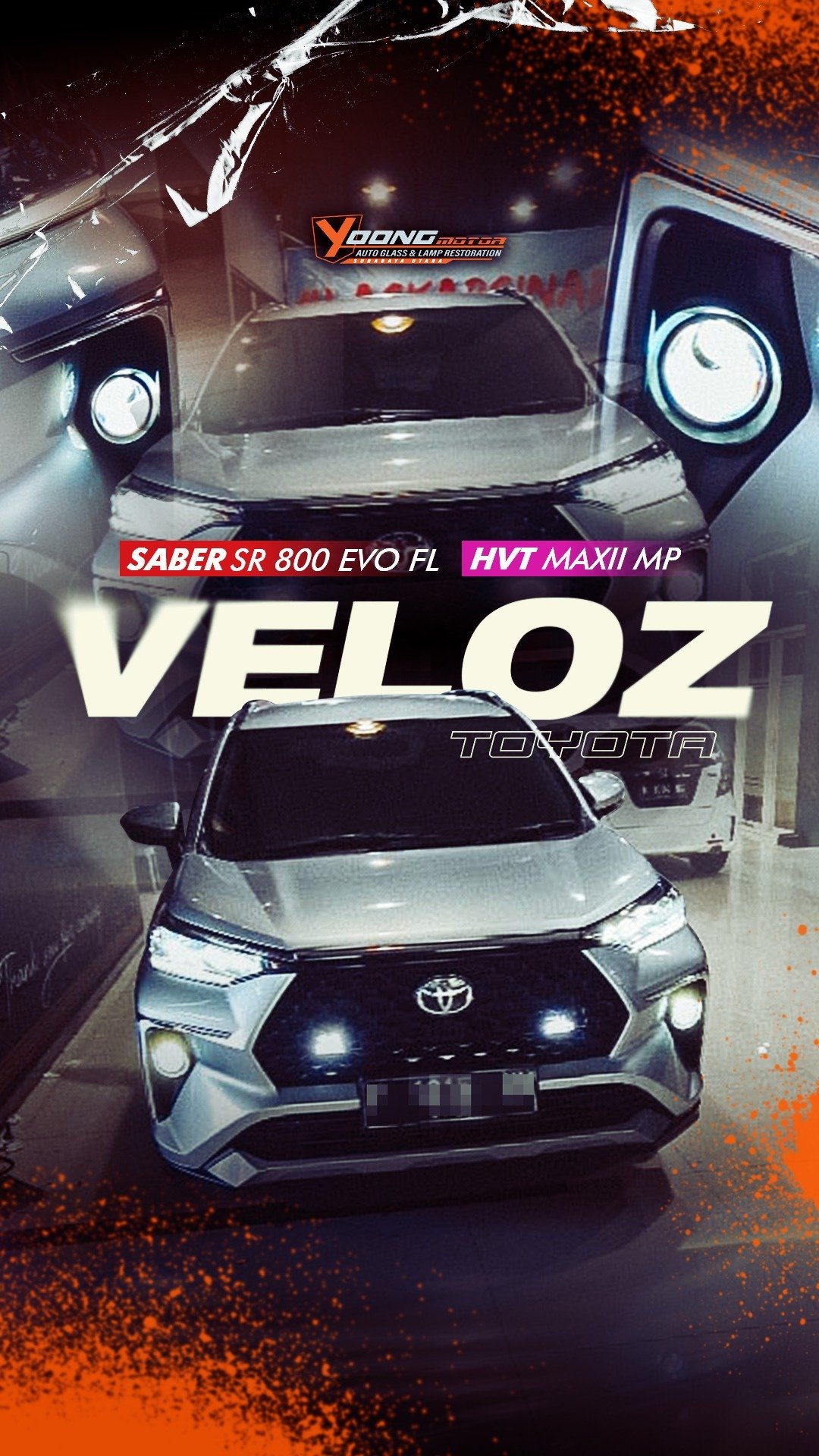 Maksimal Dengan Foglamp Dan Mini Projie Upgrade