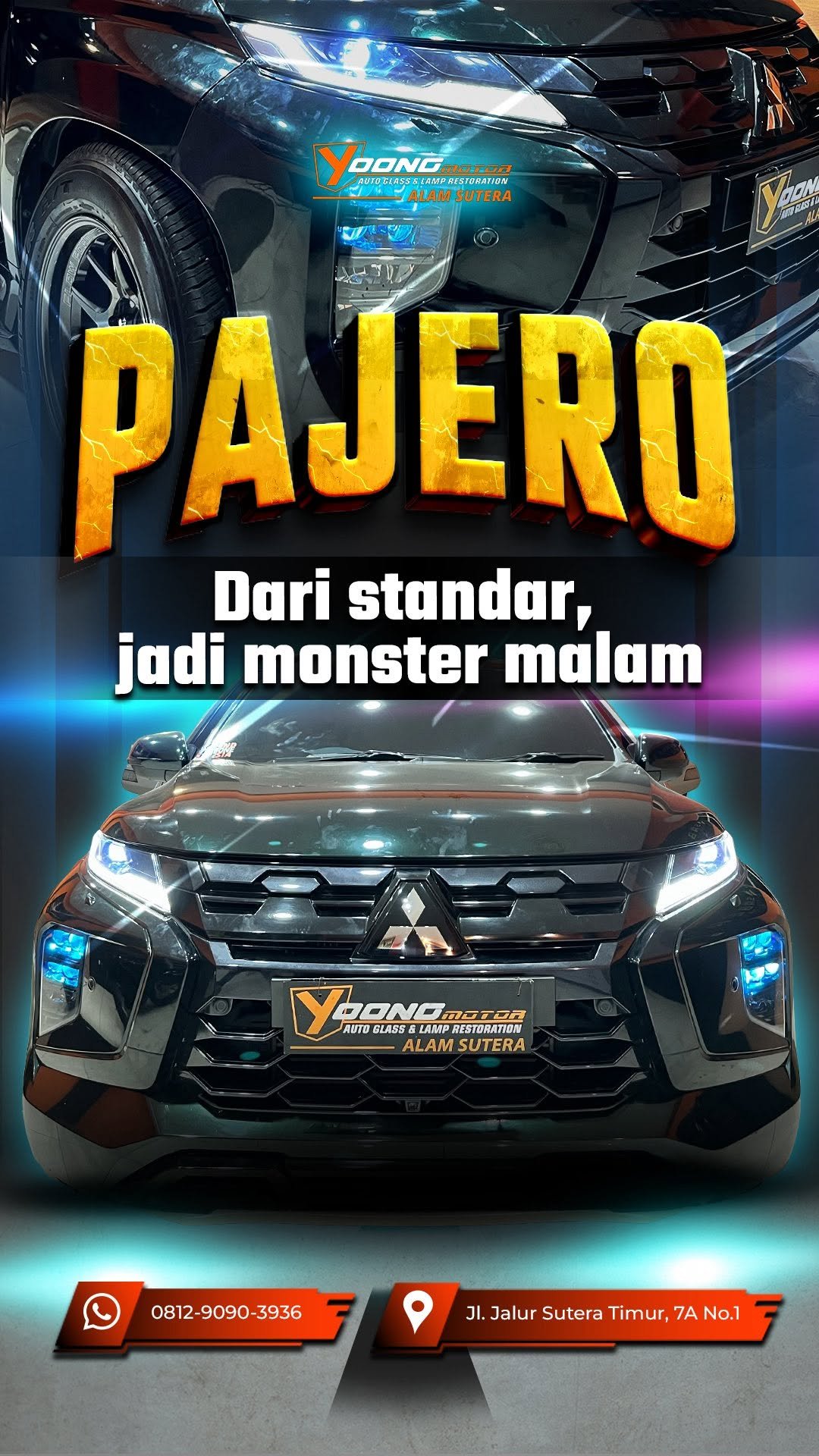 Pajero Monster Malam