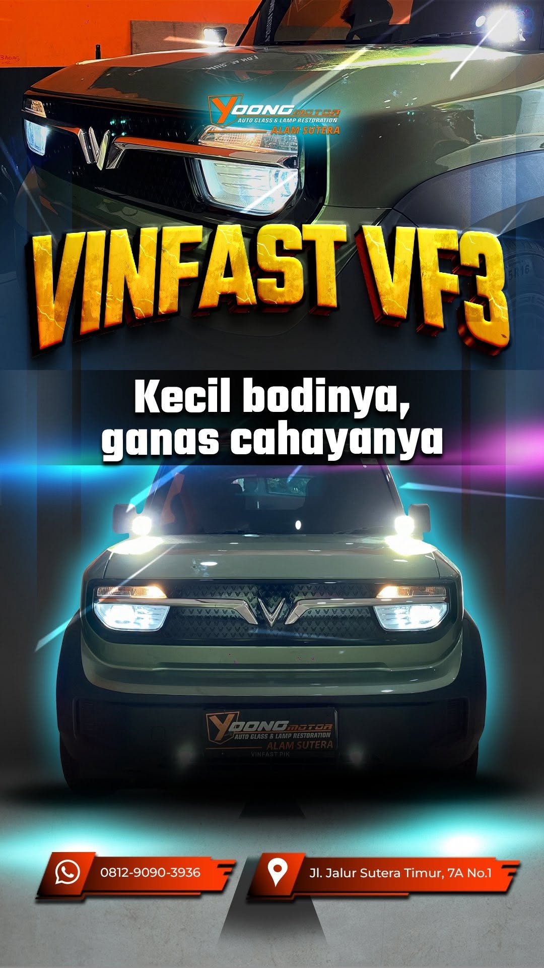 Kecil Bodynya, Ganas Cahayanya