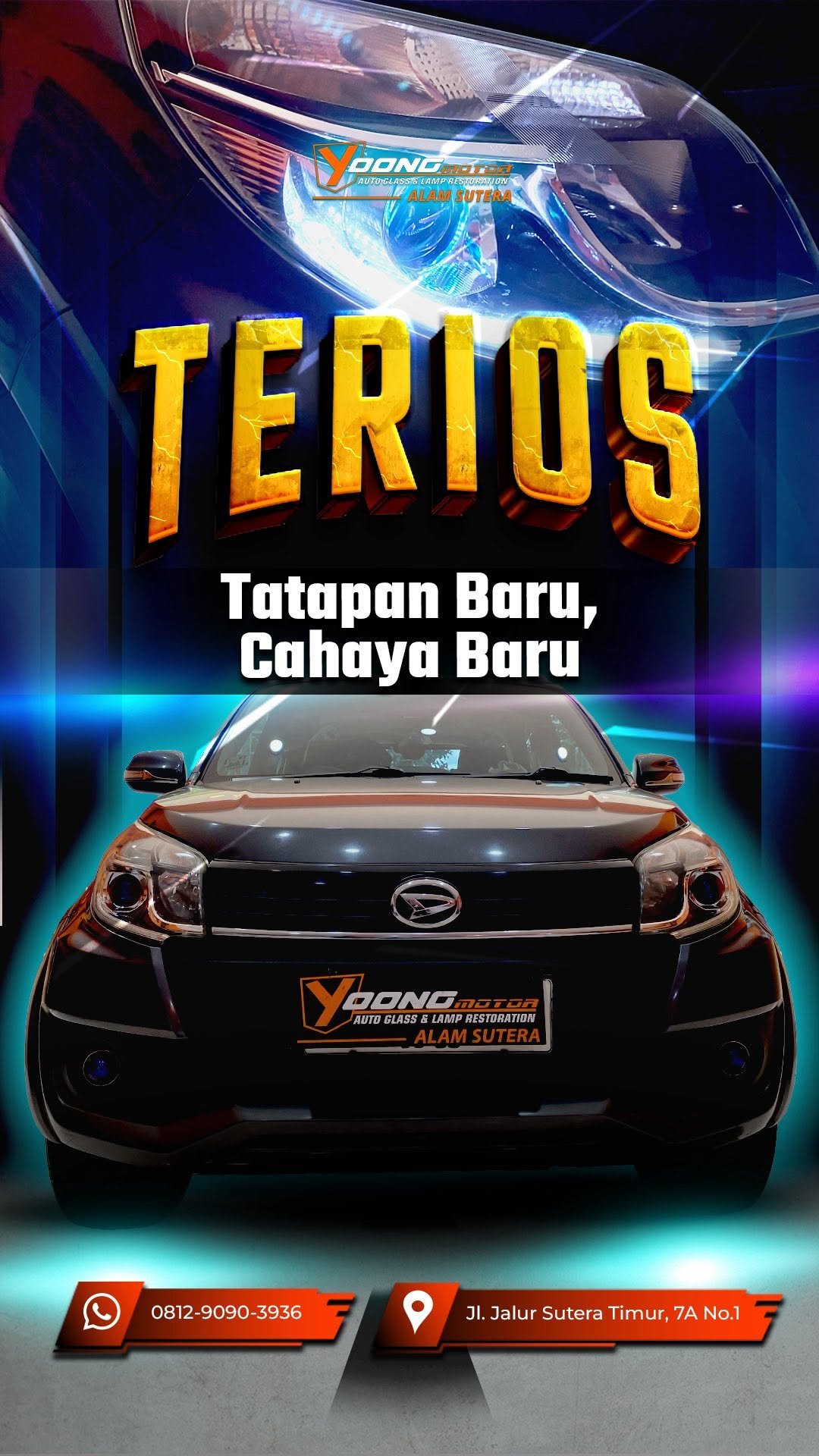 Penggantian Lampu Redup