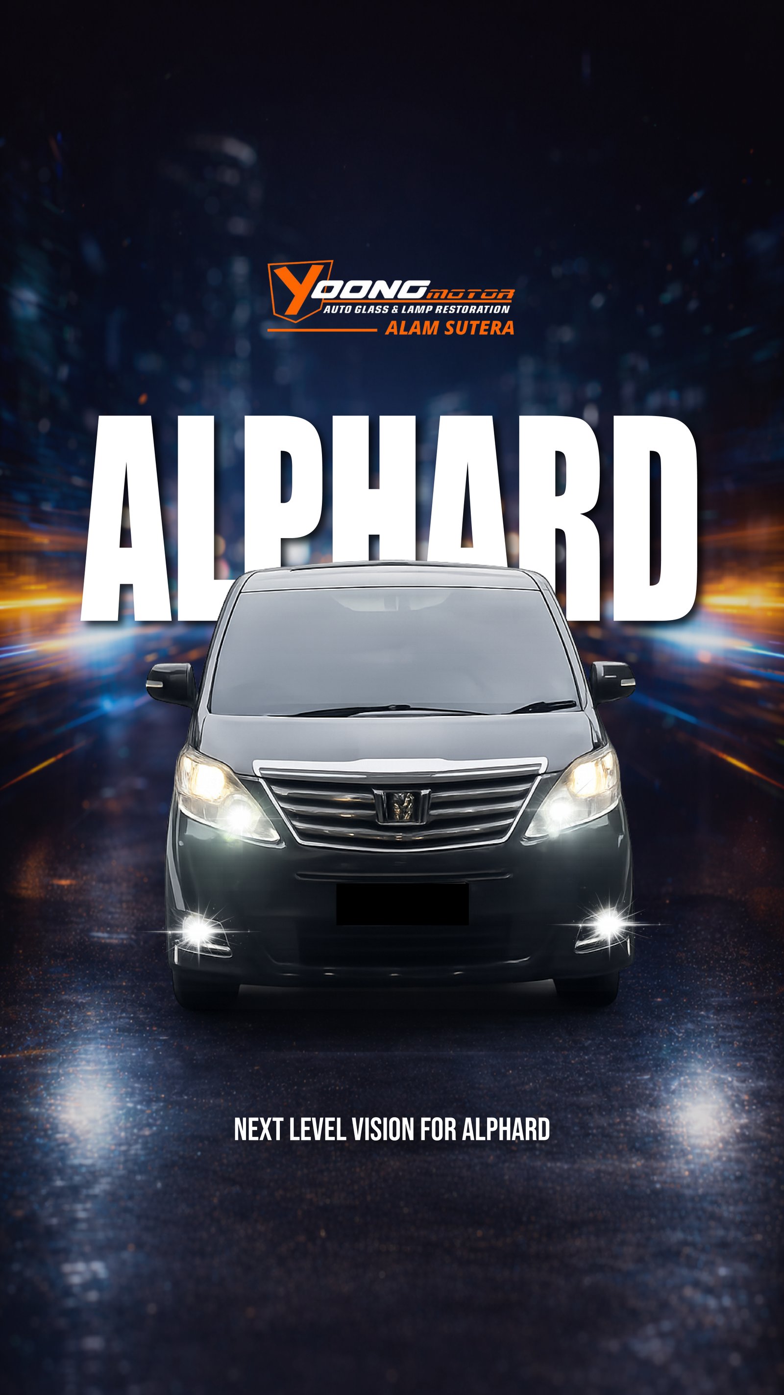 Alphard Projector dan FL
