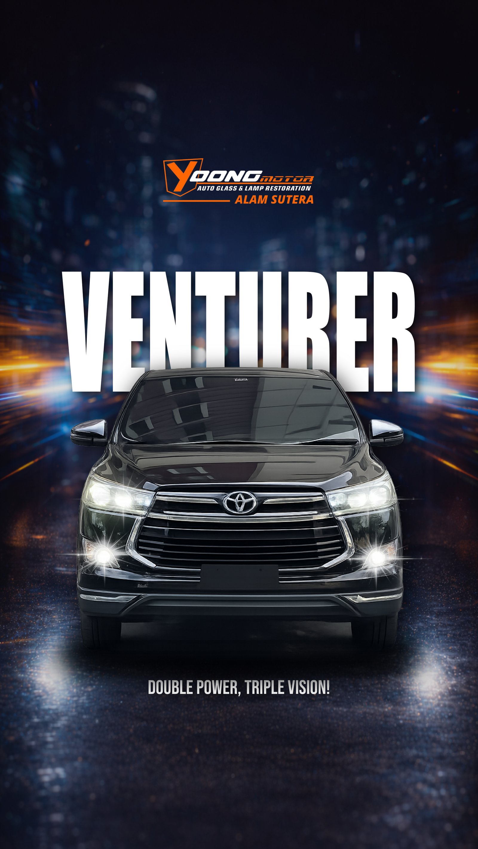 Double Power, Triple Vision!