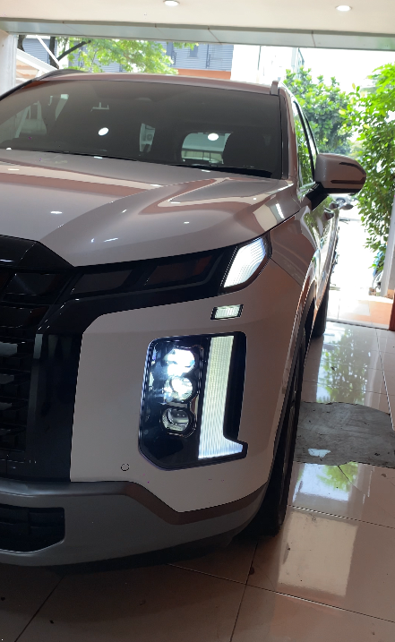 Projector Upgrade di Hyundai Palisade